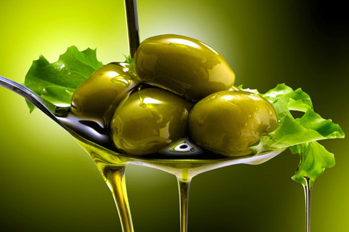Cooking in olive oil