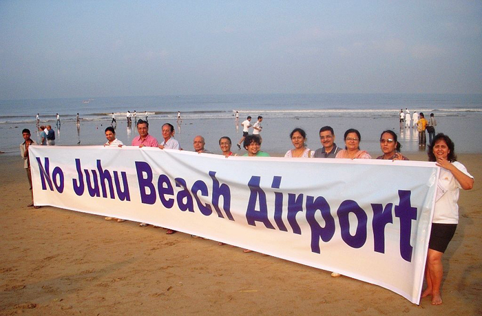 Airport Authority Of India Stops Beautification Works At Juhu, Claims The Beach Is Part Of Its Expansion Plans  mumbaimirror