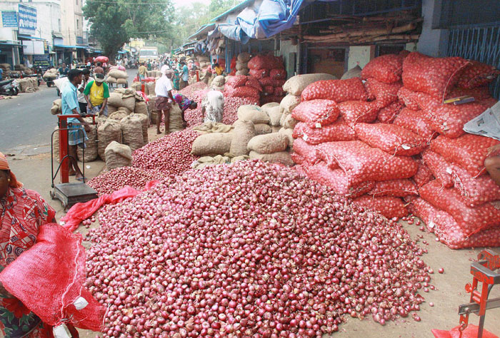 Farmers Sell Onions For 50 Paisa A Kg bccl