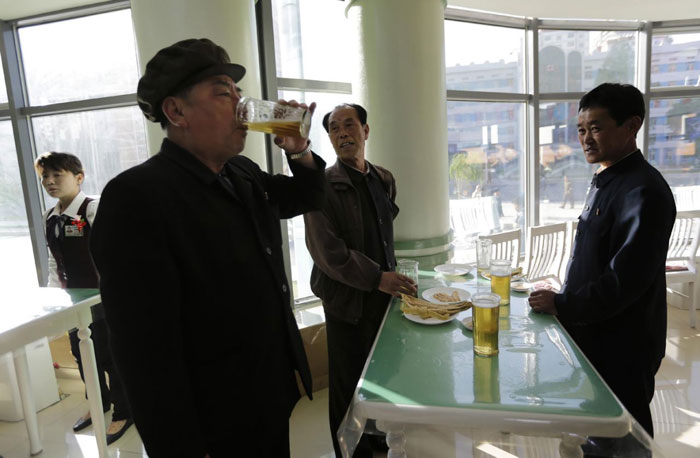 For Tired Pyongyang Workers, Beer
