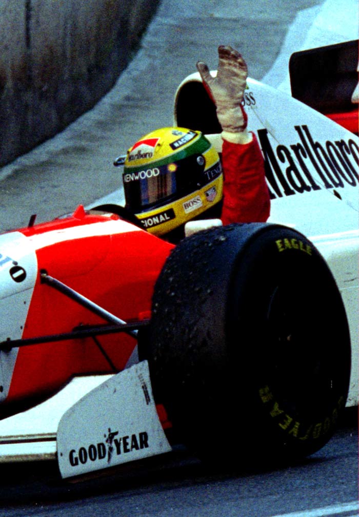 Champion Ayrton Senna 