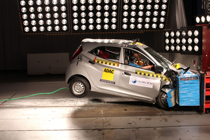 Global NCAP safety test fails seven Indian cars, car companies remain unfazed