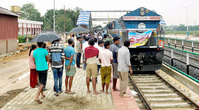 First Passenger Train Has Left The Station From Tripura, Better Days Ahead