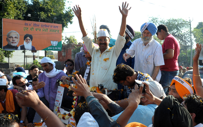 Arvind Kejriwal Rally 