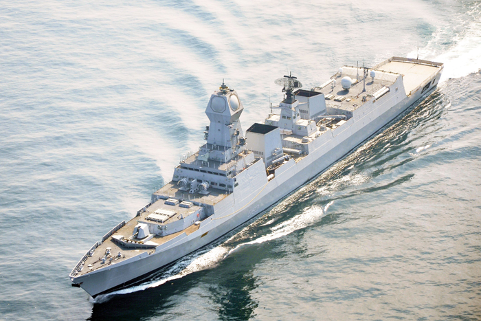 Indian navy ship