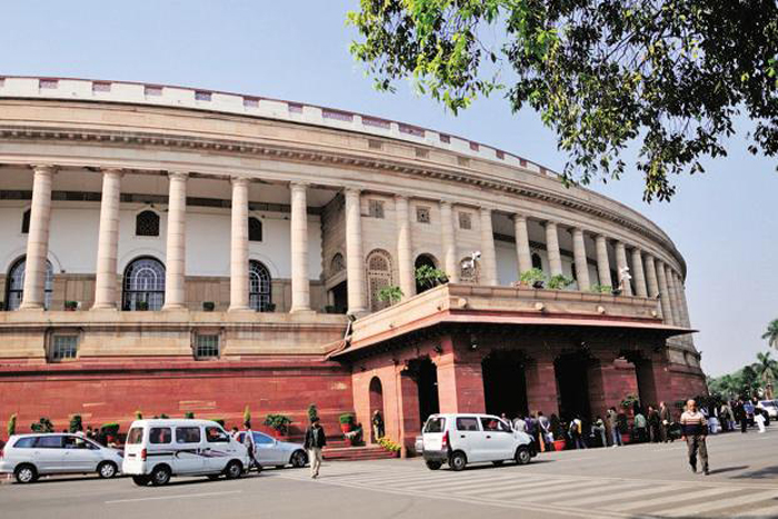 Man Tries To Jump Into Lok Sabha Chamber From Visitors