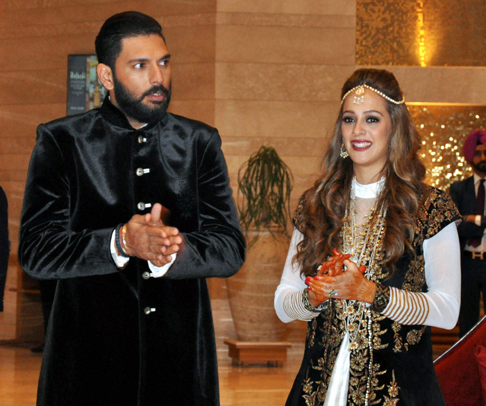 Pictures Of How India Cricketers Are Having A Ball At Yuvraj Singh And Hazel Keech Wedding