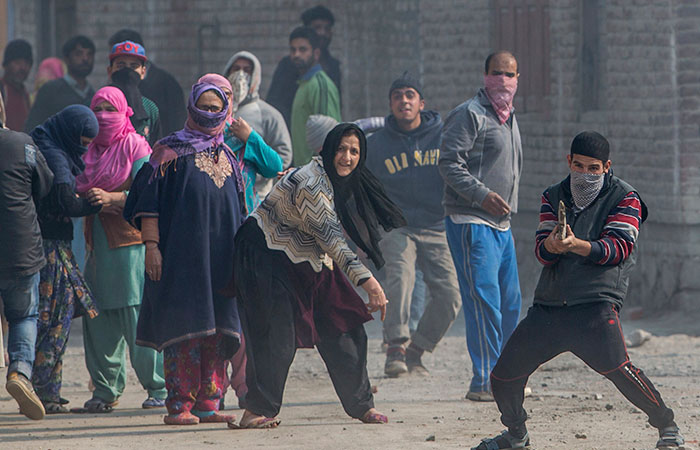 Protest in Kashmir