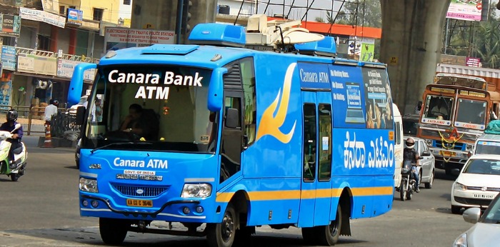 Canara Bank mobile ATM 