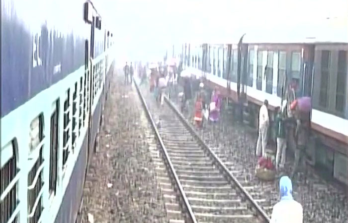 Train Stopped in Bihar