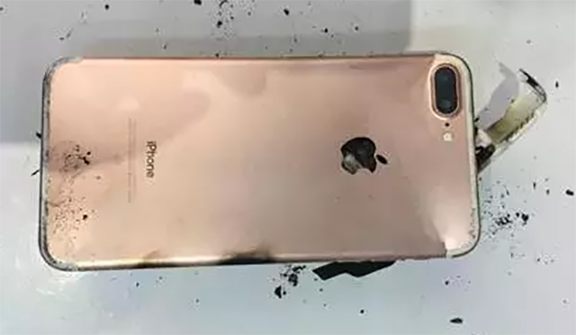 iPhone 7 blew up 