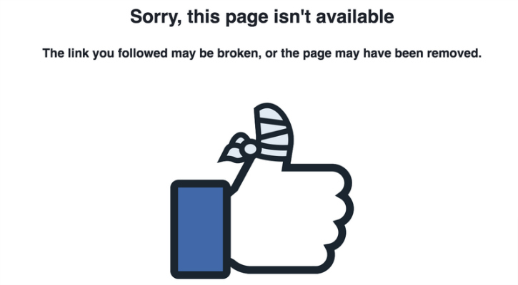 Facebook posts disappearing