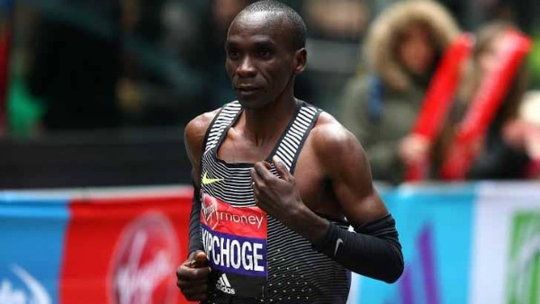 Braving The Pollution, Kenya's Olympic Champion Eliud Kipchoge Wins ...