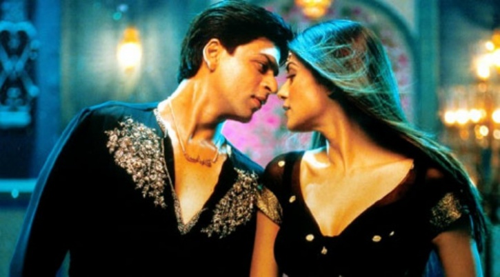 Sushmita and Shah Rukh Khan 