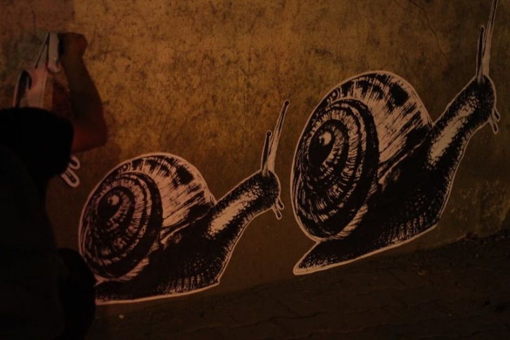 snail art