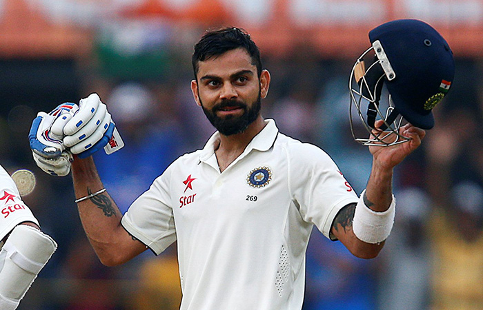 Captain Kohli's Century Takes India To 267/3 On First Day Of The Third Test