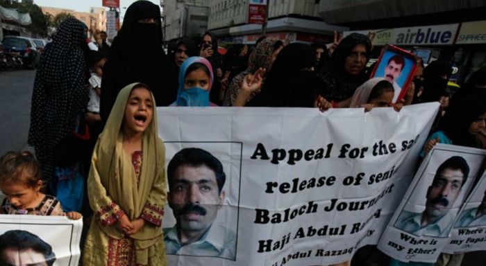 Baloch protest 