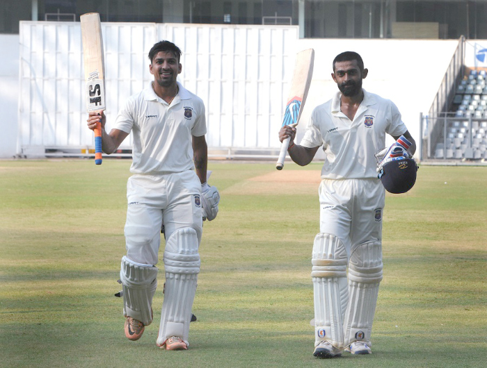 Swapnil Gugale (left) and Ankit Bawne