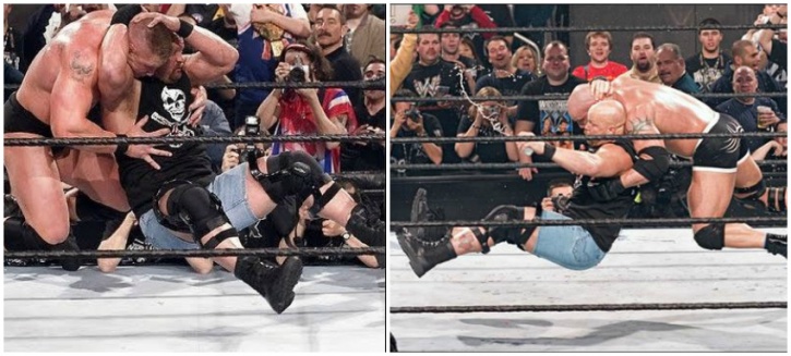 12 Years After Their Epic Flop At Wrestlemania XX, Brock Lesnar v Bill Goldberg At Survivor Series Is Still Making Fans Go Crazy