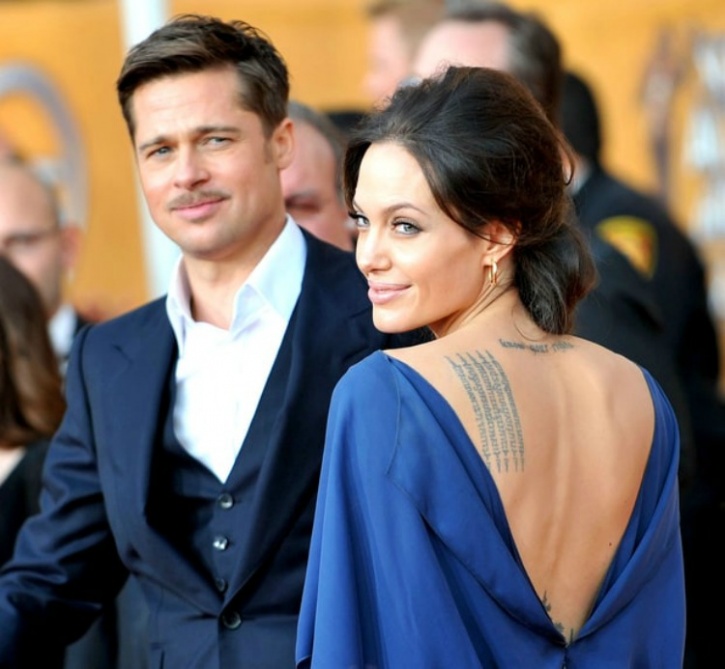 Brad Pitt and ANgelina Jolie 