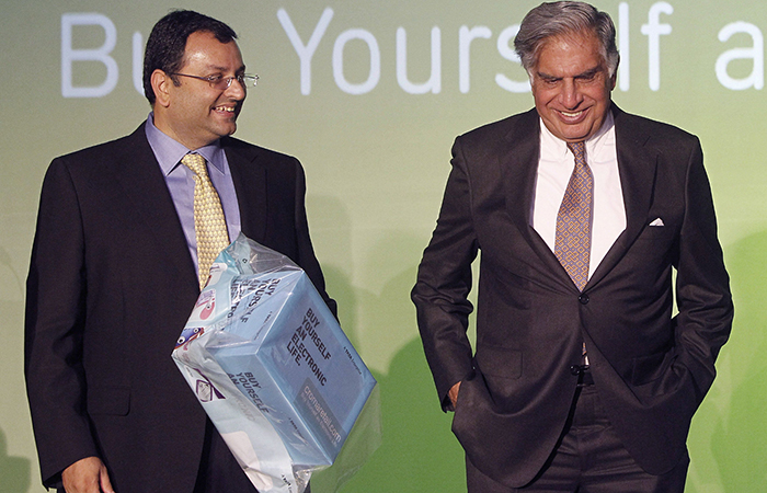 Cyrus Mistry with Ratan Tata