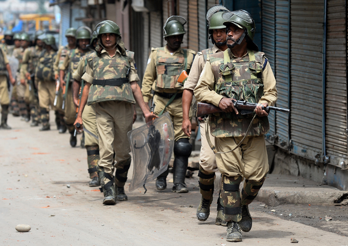 Army Enters Kashmir