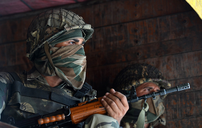 Army Enters Kashmir