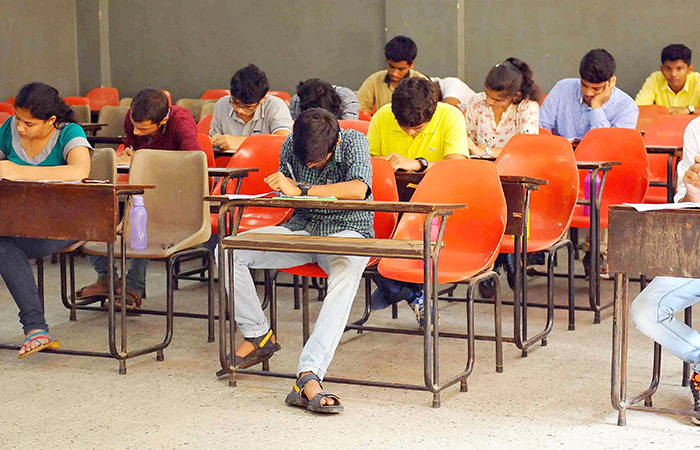 Student in Exam Hall