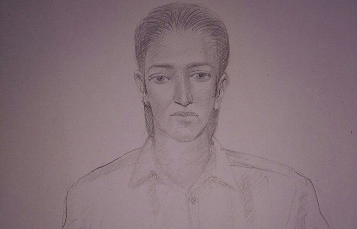 Sketch of Suspect