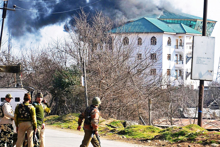 Pampore attack