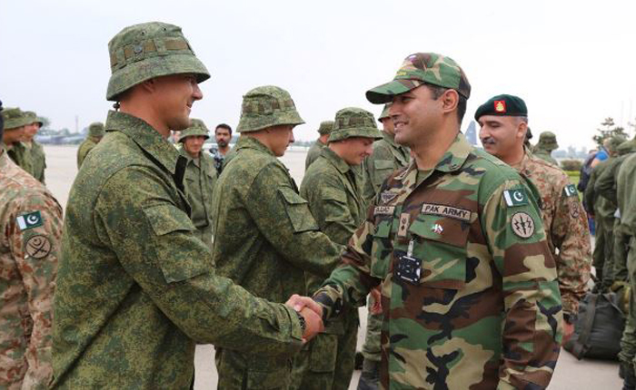 Russian forces arrive in Pakistan for joint military drill