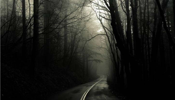 A vanishing road