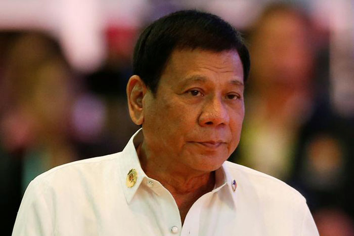 Philippine President Rodrigo Duterte 