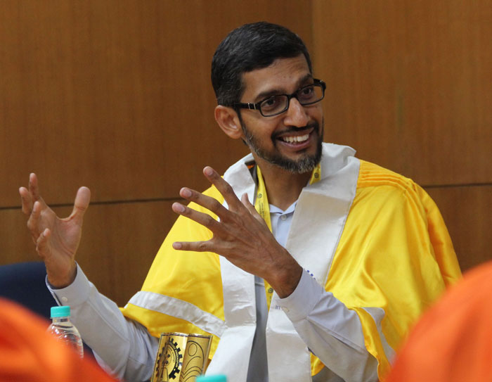 Million That Is How Much Google Paid As Salary To CEO Sundar Pichai Last Year