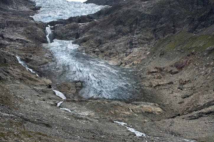Trift Glacier in the Swiss Alps