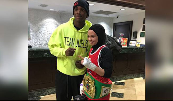Muslim Teen Boxer 