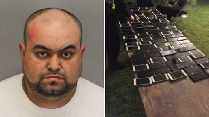 Man caught stealing iPhone