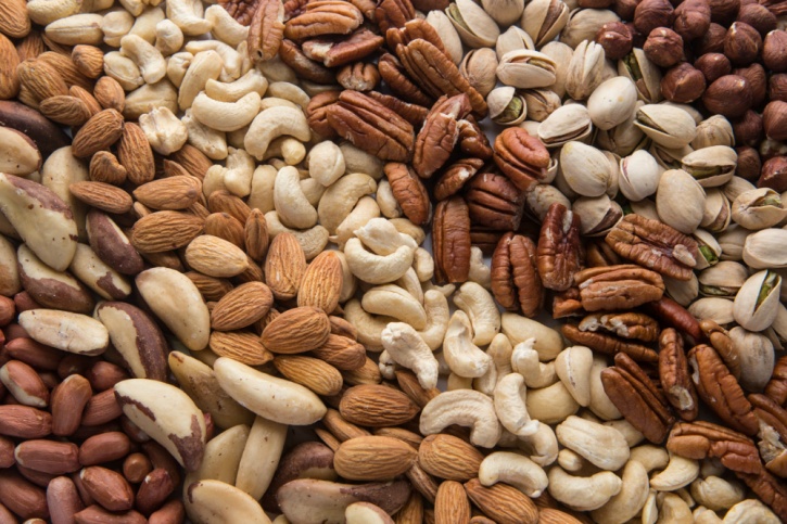 nuts contain raw seeds, especially nuts contain a moderate level of phytic acid