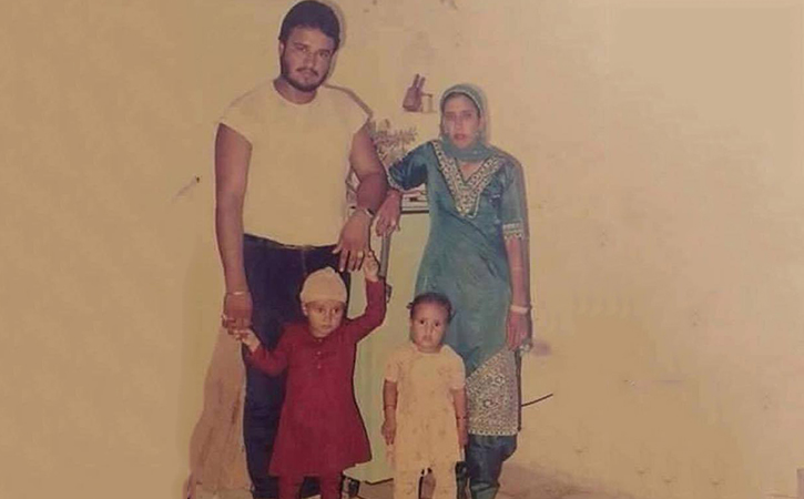 Gurmeet ram rahim family photo