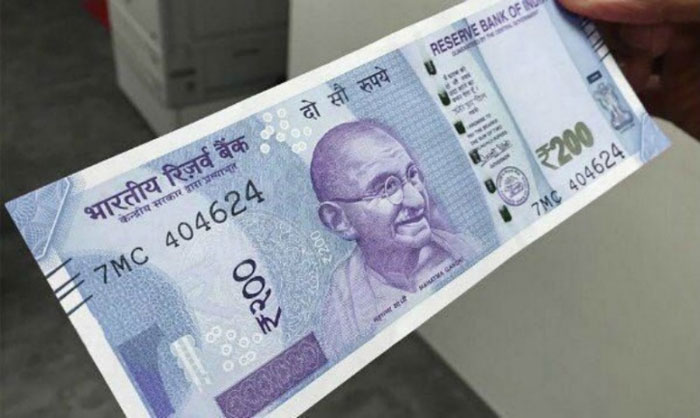 Reserve Bank Of India 200 note