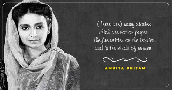 14 Profound Poems By Punjabs First Female Poet Amrita Pritam