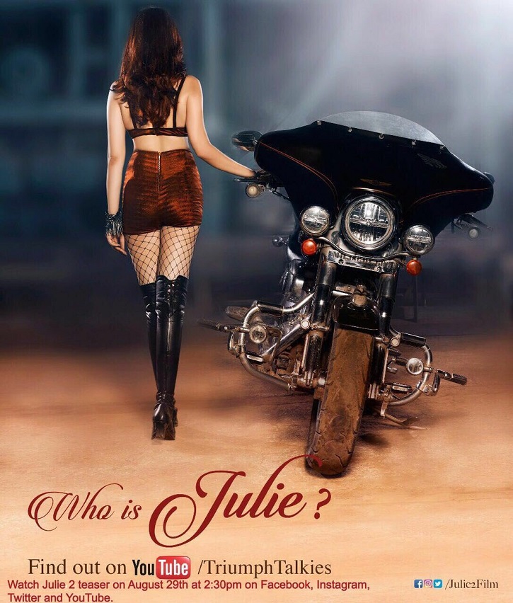 The Teaser Of Julie 2 Is Out & It Marks Southern Siren Raai Laxmi's