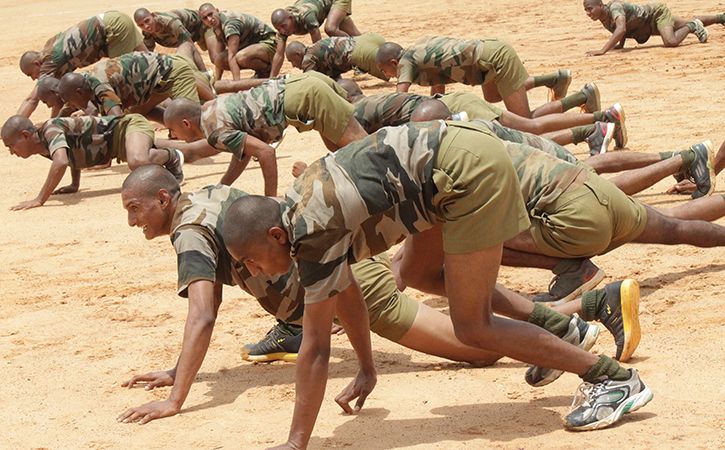 Army Centre Smashes Mobiles Of Trainee Soldiers