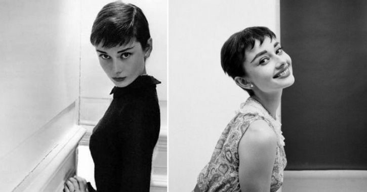 Audrey Hepburn-esque haircut 