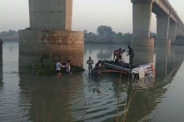 Bus Driver By Juvenile Plunges Into River In Rajasthan