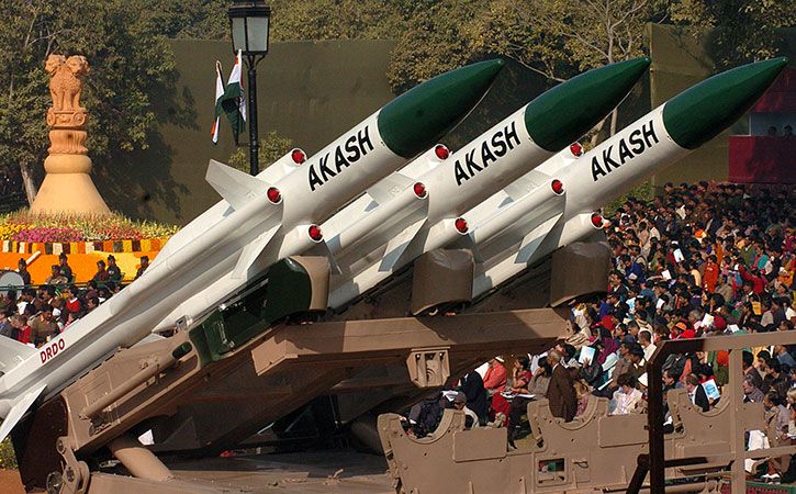 India Successfully Test Fires Surface To Air Akash Missile With A Range Of 30 Km 