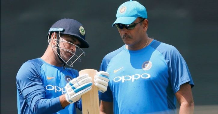 ms dhoni and shastri