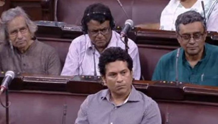 Sachin Tendulkar was not allowed to speak in Rajya Sabha