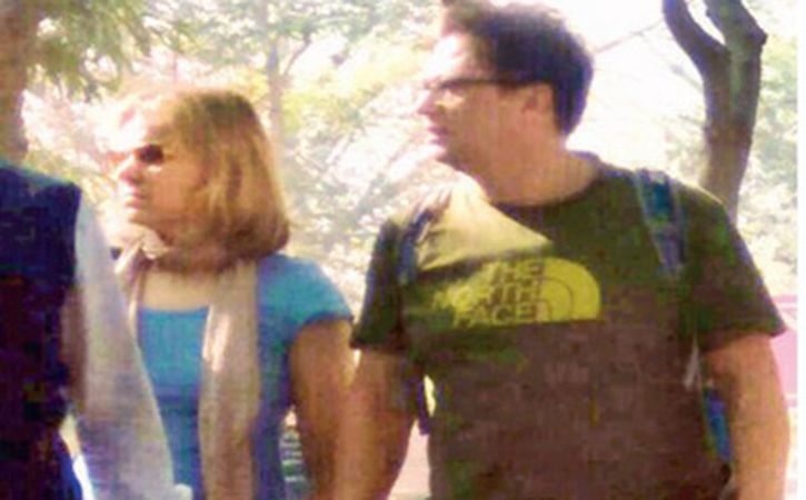Swiss Couple Locked In Agra Park
