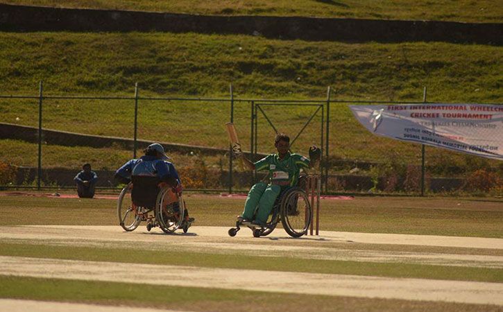 The First Wheelchair Cricket Tournament Just Got Underway In Nepal 
